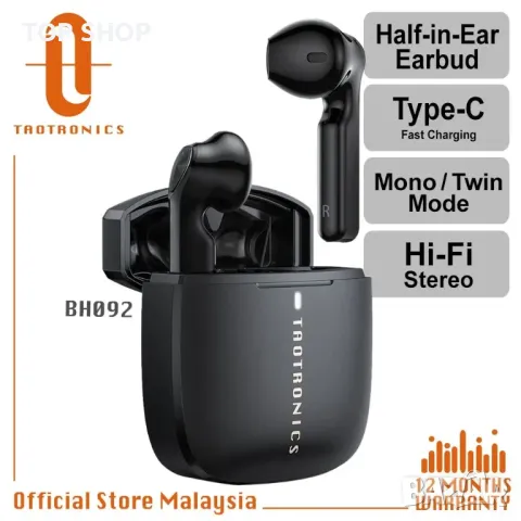 Слушалки висок клас Taotronics SoundLiberty 92, снимка 9 - Bluetooth слушалки - 48875361