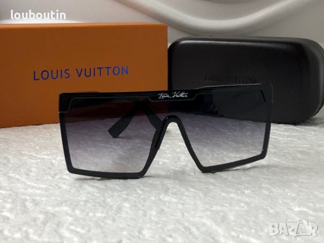 Louis Vuitton 2023 висок клас мъжки слънчеви очила маска Дамски Унисекс, снимка 9 - Слънчеви и диоптрични очила - 39000215
