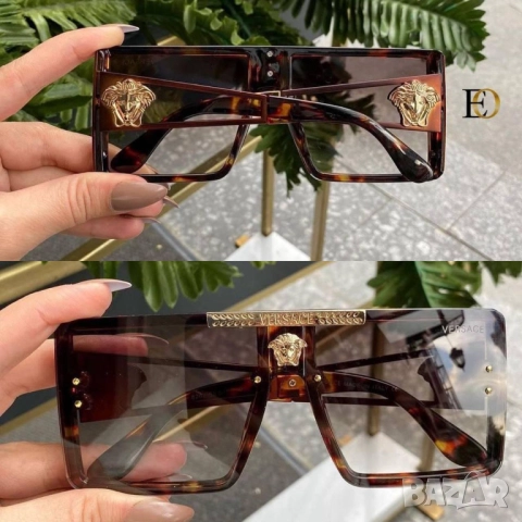 очила с калъф, кутия и ув защита versace, снимка 3 - Слънчеви и диоптрични очила - 51444499