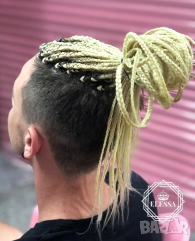 Бразилско Влакно / Прежда за Плетене на Плитки за Коса, Комплект за Мъже Код 635, снимка 4 - Аксесоари за коса - 28670310