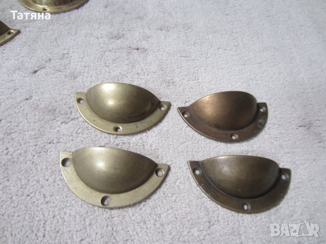 дръжки за мебели - състарен месинг  и керамика и н осачи за рафтове за, снимка 5 - Шкафове - 28891572