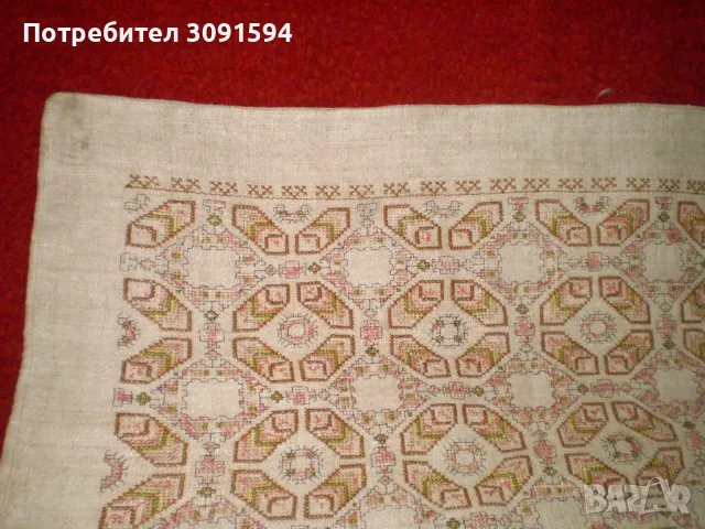 Винтидж ръчно изработена възглавница Българска ръчна бродерия, снимка 3 - Други ценни предмети - 48681596