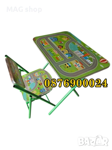 ПРОМО! Детска масичка със столче Маса със стол РАЗЛИЧНИ МОДЕЛИ , снимка 3 - Мебели за детската стая - 43069541