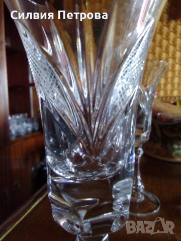 Кристални чаши серия Зорница лукс, снимка 2 - Чаши - 43951827