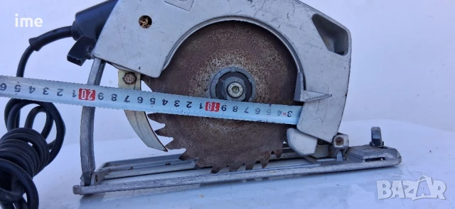 Ръчен циркуляр номер 15. Schamkalda HKS 46. 600W, 4500 оборота в мин. Ф160мм. 46 мм дълбочина.., снимка 2 - Циркуляри - 50897422
