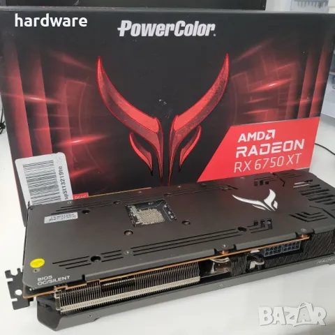 видеокарта gpu power color RX 6750 XT 12gb red devil  pci-e