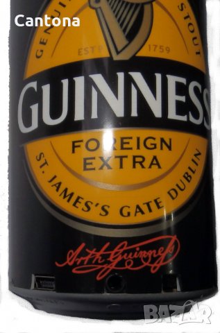 Тонколона и МР3 плейър в кутийка от бира GUINESS, снимка 1