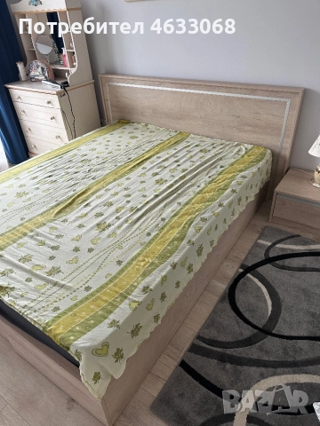 Легло + 2 нощни шкафчета