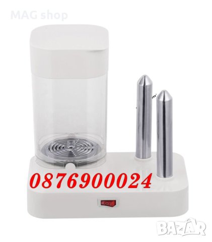 ПРОМО! Машина за Хотдог Уред за хот-дог с 2 шиша и вана за затопляне на кренвирши и хлебчета хот дог, снимка 2 - Друго търговско оборудване - 43072680