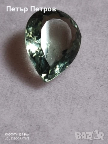 празиолит- 10.65 ct, снимка 1
