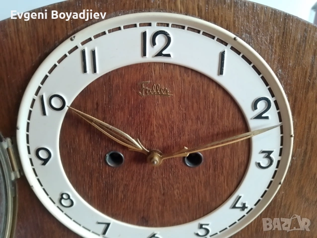 Стар немски каминен часовник- отличен, снимка 2 - Стенни часовници - 53404112