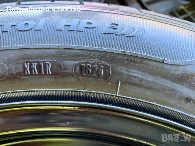 4бр.Оригинални железни джанти 16цола ET50+ НОВИ ГУМИ ДОТ1624 Fulda 205/55/16 за Vw,Audi,Seat,Skoda, снимка 18 - Гуми и джанти - 51808249