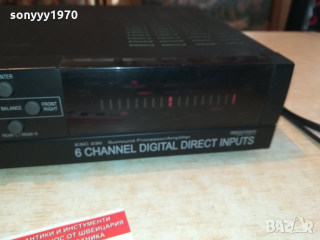 поръчано-jbl esc230 surround processor/amplifier 6 chanel 2903211959, снимка 10 - Ресийвъри, усилватели, смесителни пултове - 32349817