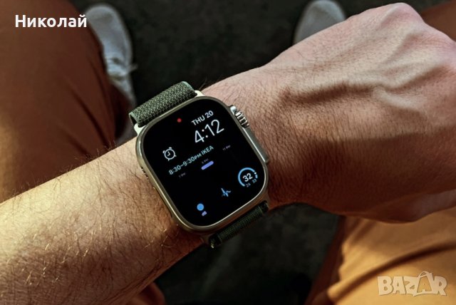 Apple watch ultra-2.Технополис 24 м-ца г-ция., снимка 2 - Apple iPhone - 43118777