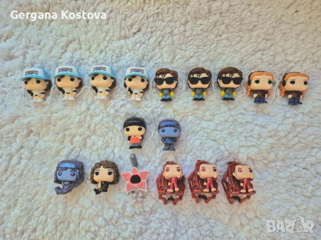 Продавам kinder joy funkopop фигурки на stranger things
