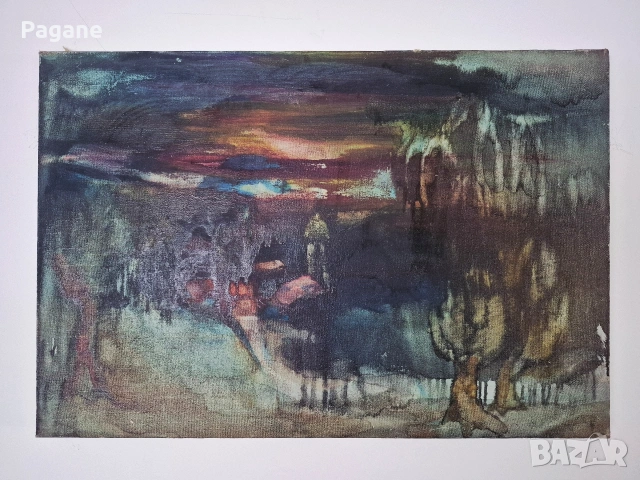 Маслена картина 60/41 см – експресивен пейзаж