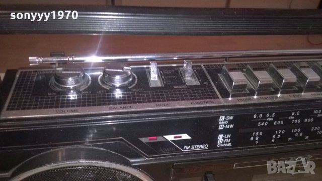sharp qt-27h-колекционерски-внос швеицария, снимка 9 - Радиокасетофони, транзистори - 26413398