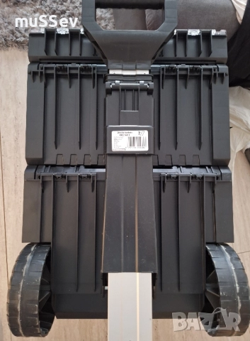 органайзер система за инструменти от 3 куфара с количка, снимка 3 - Куфари с инструменти - 51684875