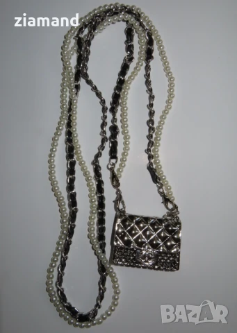 Малка чантичка аксесоар сребриста, снимка 2 - Други - 51034212