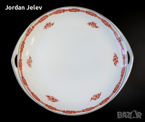 Голямa чиния за сервиране Rosenthal произведена в периода 1891-1906., снимка 1