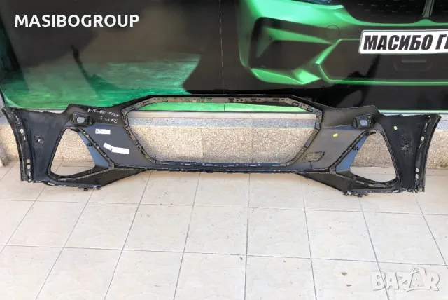 Броня предна брони S-Line за Ауди Е-ТРОН Audi E-TRON, снимка 3 - Части - 47393431