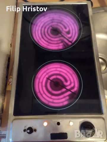 Двоен керамичен котлон за вграждане, снимка 4 - Котлони - 47567337