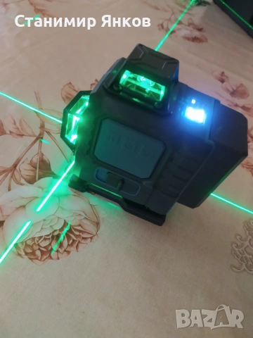 Лазерен нивелир , снимка 2 - Измервателни инструменти - 53565222