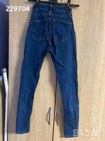 Дамски дънки с висока талия, снимка 2 - Дънки - 38757779