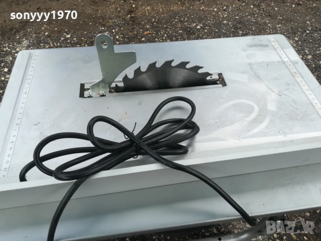 EINHELL TC-TS820 НАСТОЛЕН ЦИРКУЛЯР ОТ ФРАНЦИЯ 0410251711, снимка 4 - Други инструменти - 51944525