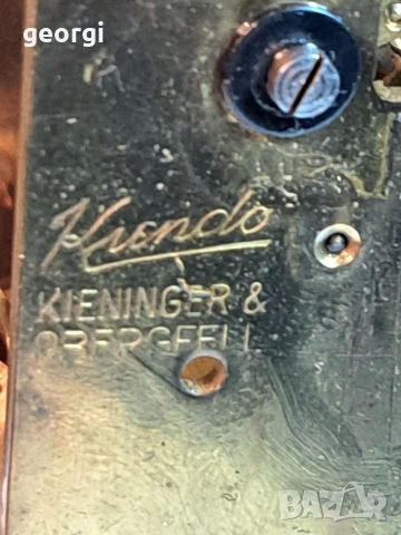 немски механичен 400 дневен часовник Kundo, снимка 11 - Антикварни и старинни предмети - 53287950