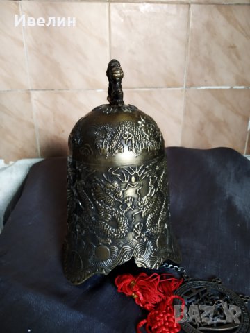 азиатска камбана , снимка 3 - Антикварни и старинни предмети - 29074399