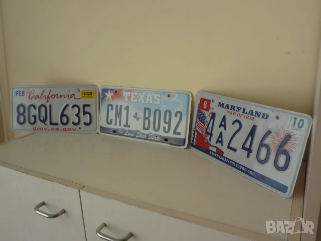 Автомобилни номера (регистрационни табели) от САЩ, снимка 6 - Колекции - 50132101