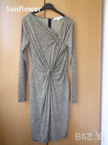 Рокля Michael Kors със змийски принт, размер XS  , снимка 4 - Рокли - 51952587