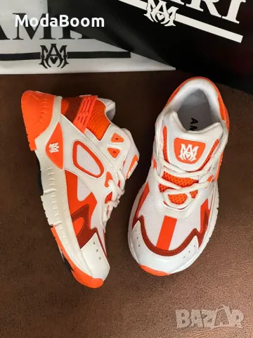 Amiri оранжеви дамски маратонки , снимка 4 - Маратонки - 48455923