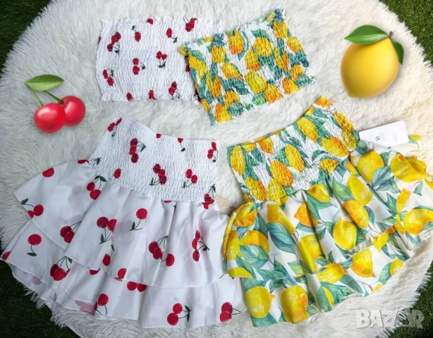 дамски комплекти с череши или лимони