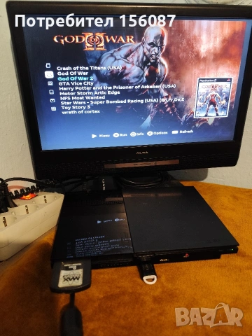 PS2 Slim 90004 хакнат, снимка 3 - PlayStation конзоли - 53408866