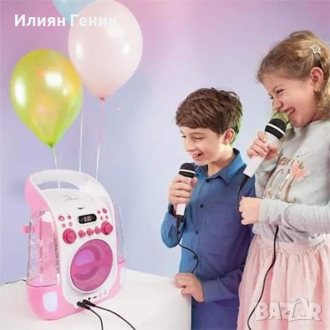 Водно Караоке система CD, USB, MP3 водни джетове с ЛЕД, 2 x Микрофона, снимка 3 - Караоке - 43477019