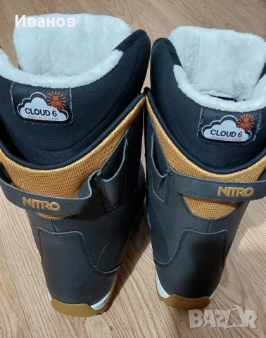 Дамски сноуборд обувки Nitro Crown TLS 39⅓, снимка 4 - Зимни спортове - 52656968