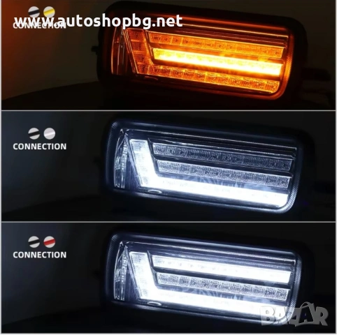 LED Диодни мигачи габарити Надфарници за Lada Niva, снимка 3 - Аксесоари и консумативи - 53455361