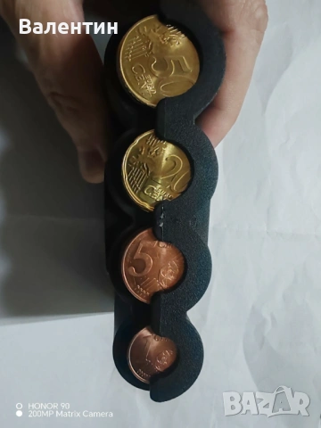 Монетник за евро монети - джобен, снимка 2 - Друго - 53165089