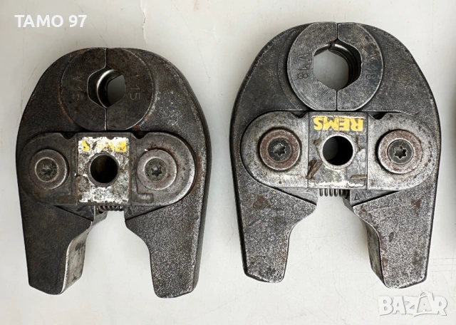 Rems Mini - Челюсти за пресфитинги V15-18-28-35 , снимка 2 - Други инструменти - 53360372