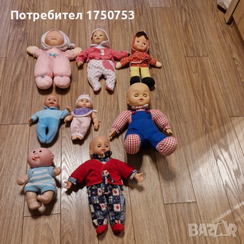 9 броя кукли , бебета с аксесоари, снимка 2 - Кукли - 52991711