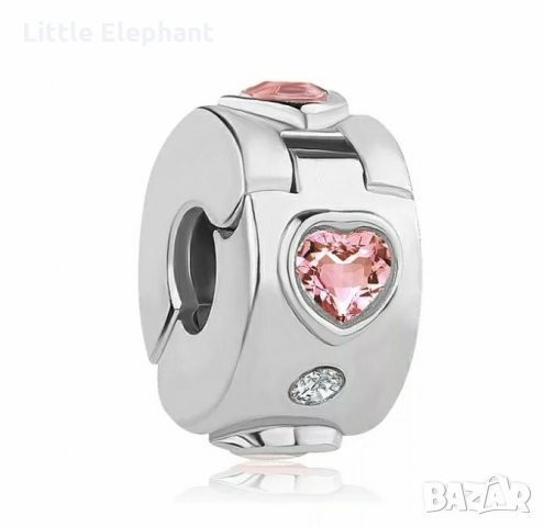 -50%-Стопер с розови сърца/нов