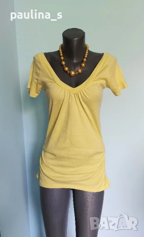 Четири различни броя / Блуза от трико с къс ръкав , снимка 3 - Корсети, бюстиета, топове - 50973495