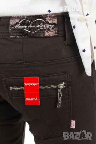 Дънки Нови Дамски Черен деним Оригинал р.М 28/ 32 