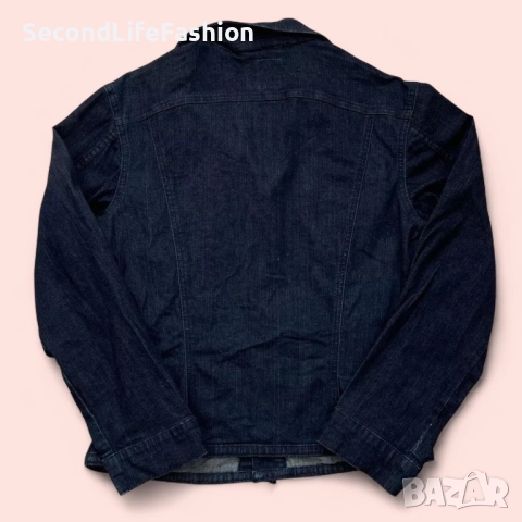 Дамско дънково Яке LEE Blue Vintage Denim Slim Fit, размер XL, снимка 7 - Якета - 52262261