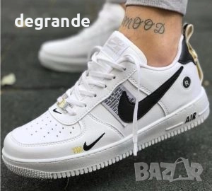 Kецове Nike Air Force бяло и черно