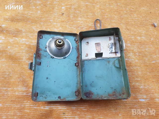 Фенер БДЖ с 3 цвята, снимка 5 - Антикварни и старинни предмети - 53173348