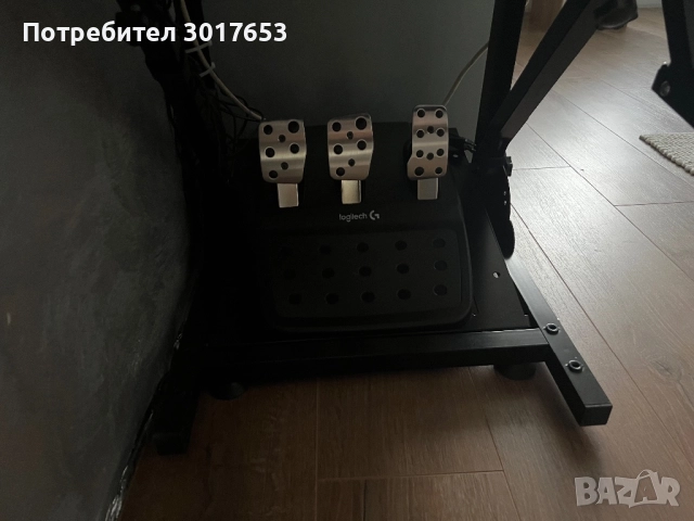 Волан със стойка Logitech g29, снимка 5 - Аксесоари - 52976879