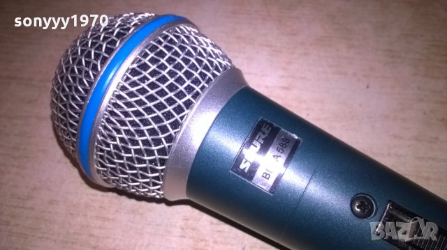 shure beta sm58s mic-внос швеицария, снимка 2 - Микрофони - 27071025